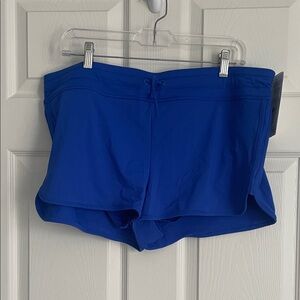 Athleta Royal Blue Kata Surge Swim Shorts